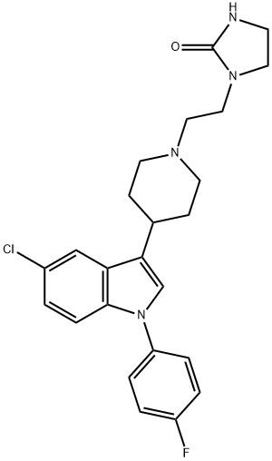 SERTINDOLE Structure