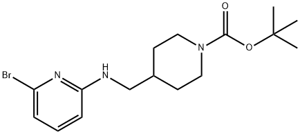 4-[(6-BroMo-피리딘-2-일라미노)-메틸]-피페리딘-1-카르복실산tert-부틸에스테르