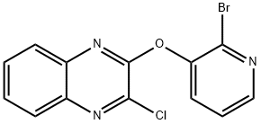 2-(2-브로모-피리딘-3-일옥시)-3-클로로-퀴녹살린
