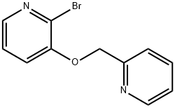 2-BroMo-3-(pyridin-2-ylMethoxy)-pyridine, 98+% C11H9BrN2O, MW: 265.11 Struktur