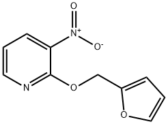 2-(Furan-2-ylMethoxy)-3-nitro-pyridine, 98+% C10H8N2O4, MW: 220.19 Struktur