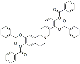 2,3,9,10-Berbinetetrol,  tetrabenzoate  (7CI)|