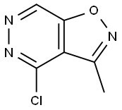 Isoxazolo[4,5-d]pyridazine, 4-chloro-3-methyl- (9CI) Structure