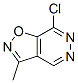 Isoxazolo[4,5-d]pyridazine, 7-chloro-3-methyl- (9CI) Structure