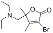 106609-75-0 3-bromo-5-(diethylaminomethyl)-4,5-dimethyl-furan-2-one