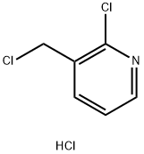 2-Chloro-3-(chloromethyl)pyridine  hydrochloride Structure