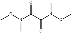 N,N'-ジメトキシ-N,N'-ジメチルオキサミド 化学構造式