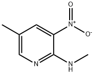2-METHYLAMINO-5-METHYL-3-NITROPYRIDINE 结构式