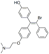 106692-19-7 (1-(4-dimethylaminoethoxy)phenyl)-1-(4-hydroxyphenyl)-2-bromo-2-phenylethylene