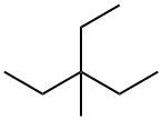 3-エチル-3-メチルペンタン 化学構造式