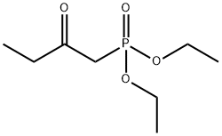 二乙基(2-氧丁基)膦 结构式