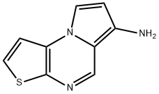 Pyrrolo[1,2-a]thieno[2,3-e]pyrazin-6-amine (9CI) Structure