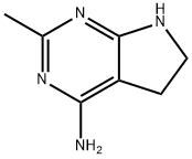 1H-Pyrrolo[2,3-d]pyrimidin-4-amine, 5,6-dihydro-2-methyl- (9CI)|