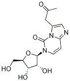 6-(beta-D-Ribofuranosyl)-3-(2-oxo-propyl)-6H-iMidazo[1,2-c]pyriMidin-5-one Structure