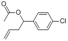 ACETIC ACID 1-(4-CHLORO-PHENYL)-BUT-3-ENYL ESTER,106730-46-5,结构式