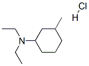 N,N-DIETHYL-3-METHYLCYCLOHEXANAMINE HYDROCHLORIDE 化学構造式