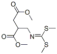 2-[[[Bis(methylthio)methylene]amino]methyl]butanedioic acid dimethyl ester 结构式