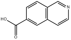 6-异喹啉甲酸 结构式