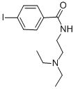 N-(2-(diethylamino)ethyl)-4-iodobenzamide 结构式