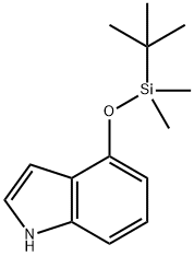 4-(tert-butyldimethylsilyloxy)indole Structure