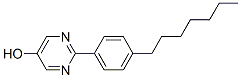 2-(4-Heptylphenyl)-5-hydroxypyrimidine Structure