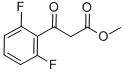 3-(2,6-二氟苯基)-3-氧代丙酸甲酯, 106816-08-4, 结构式