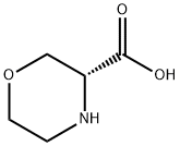 (R)-3-モルホリンカルボン酸 HYDROCHLORIDE 化学構造式