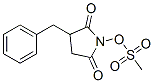3-benzyl-N-(methanesulfonyloxy)succinimide Struktur