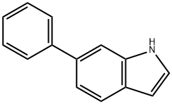 6-苯基吲哚, 106851-31-4, 结构式
