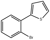 2-(2-ブロモフェニル)チオフェン 化学構造式