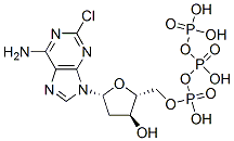 2-chloro-2'-deoxyadenosine triphosphate,106867-30-5,结构式