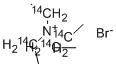 TETRAETHYLAMMONIUM BROMIDE, [ETHYL-1-14C] 化学構造式