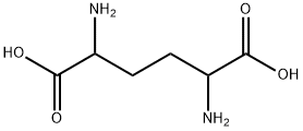 2,5-Diaminohexanedioic acid Structure