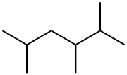 2,3,5-トリメチルヘキサン 化学構造式