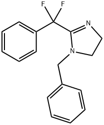 1-Benzyl-2-(difluoro(phenyl)Methyl)-4,5-dihydro-1H-iMidazol-e 结构式