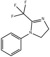 1-Phenyl-2-(trifluoroMethyl)-4,5-dihydro-1H-iMidazole Structure