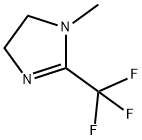 1-Methyl-2-(trifluoroMethyl)-4,5-dihydro-1H-iMidazole 结构式
