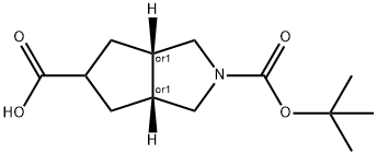 (3AR,5R,6AS)-2-(TERT-ブチルトキシカルボニル)オクタヒドロシクロペンタ[C]ピロール-5-カルボン酸 price.