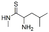 Pentanethioamide,  2-amino-N,4-dimethyl-|