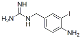 4-amino-3-iodobenzylguanidine Structure