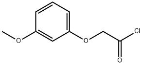 2-(3-甲氧基苯氧基)乙酰氯化物,106967-74-2,结构式