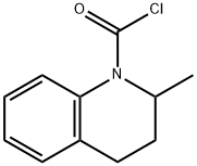 1(2H)-Quinolinecarbonyl chloride, 3,4-dihydro-2-methyl- (9CI) Structure