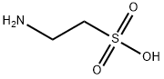 2-氨基乙磺酸,107-35-7,结构式