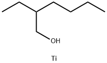 Titanium ethylhexoxide Struktur