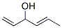1,4-Hexadien-3-ol,1070-14-0,结构式