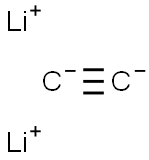 二锂乙炔化物,1070-75-3,结构式