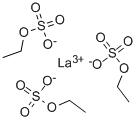 LANTHANUM ETHYLSULFATE 化学構造式