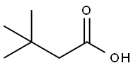 3,3-Dimethylbutyric acid Structure