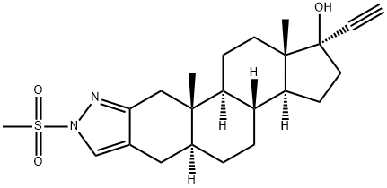 Zanoterone Struktur