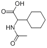 N-Acetyl-DL-cyclohexylglycine Struktur